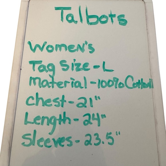 Talbots Reindeer Winter Sweater Gray Cotton Holiday Christmas Women L - Picture 6 of 7